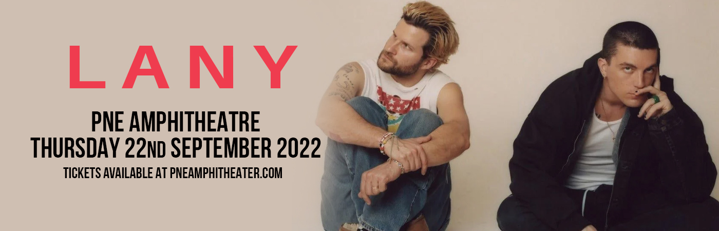 Lany at PNE Amphitheatre tickets Lany at PNE Amphitheatre