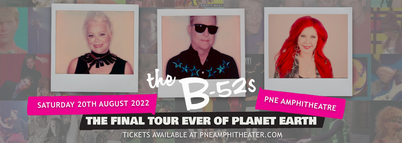 The B-52s at PNE Amphitheatre