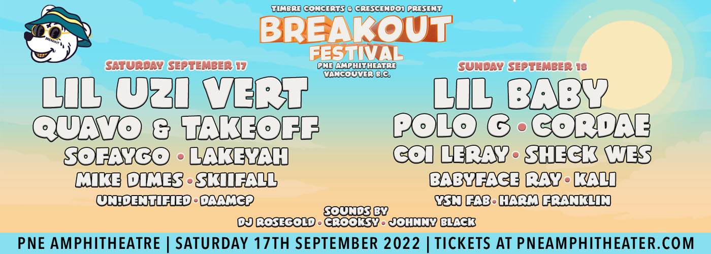 Breakout Festival - Saturday at PNE Amphitheatre