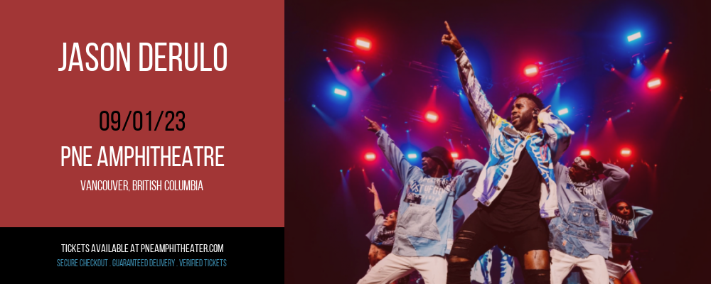 Jason Derulo at PNE Amphitheatre tickets Jason Derulo at PNE Amphitheatre