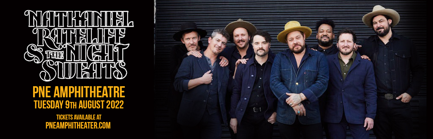 Nathaniel Rateliff and The Night Sweats at PNE Amphitheatre tickets Nathaniel Rateliff and The Night Sweats at PNE Amphitheatre