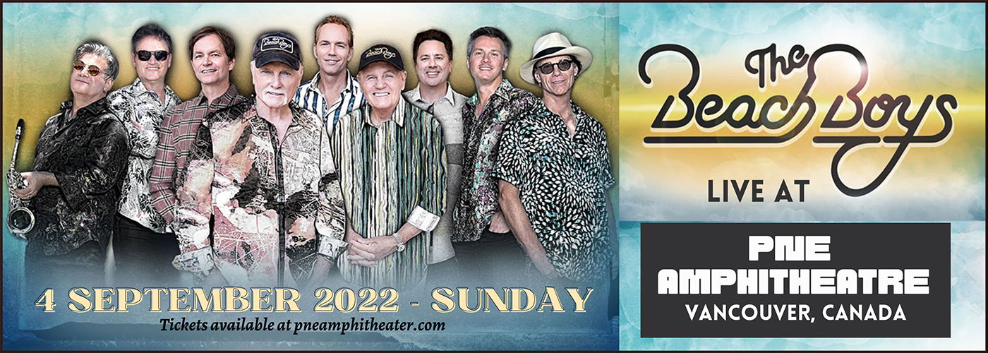 The Beach Boys at PNE Amphitheatre tickets The Beach Boys at PNE Amphitheatre