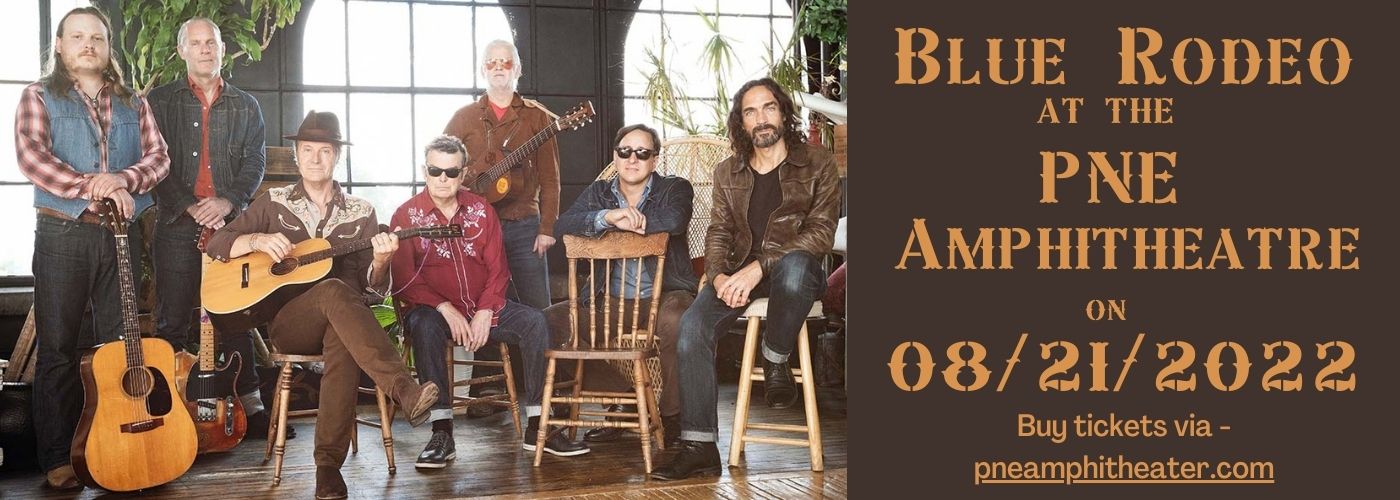 Blue Rodeo at PNE Amphitheatre tickets Blue Rodeo at PNE Amphitheatre