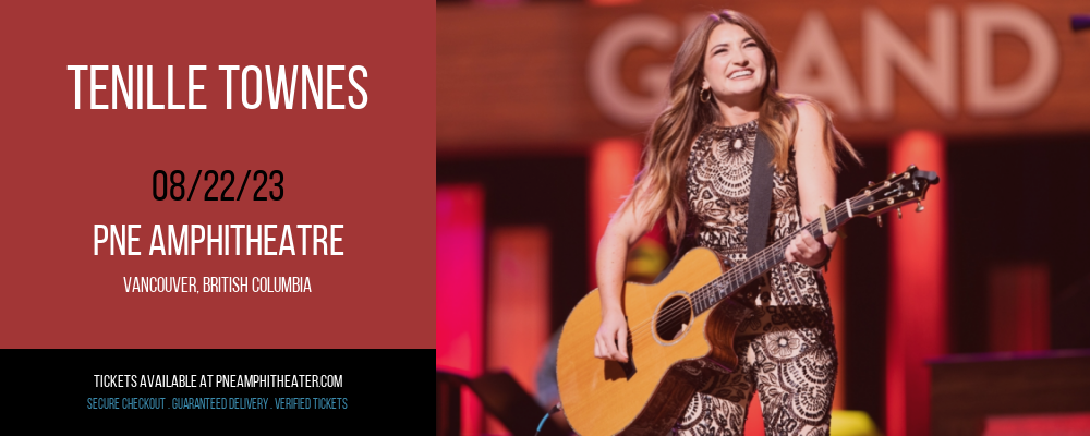 Tenille Townes at PNE Amphitheatre tickets Tenille Townes at PNE Amphitheatre